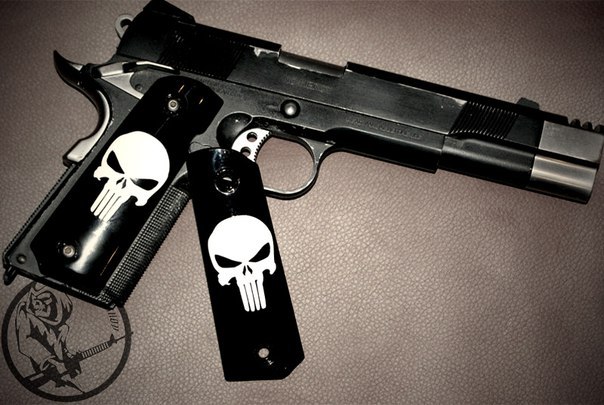 Punisher guns style